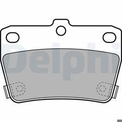 DELPHI LP1942 | Balata Fren Arka (Toyota: Rav4 00-05 / Chery: Tıggo 08-12)