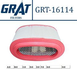 GRAT 16114 | Hava Filtre (Hyundai: H100 Kamyonet 04 > 11) Keçe