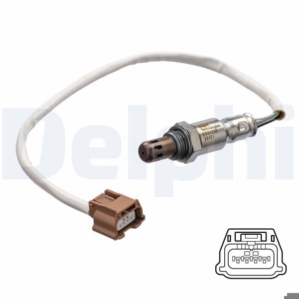 DELPHI ES21259-12B1 | Oksijen Sensorü On, Sol / Sağ Infiniti / Nissan 01 / 2010 -