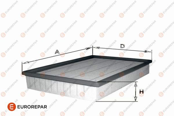 EUROREPAR 1682266980 | Psa / Erp Hava Filtresi Land Rover Discovery III 2.7 TD
