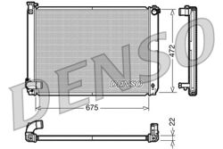 DENSO DRM51005 | Su Radyatörü Lexus Rx-U3-400H Awd 675-472-22 04-08