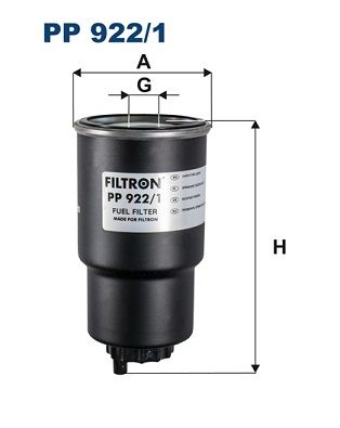 FILTRON PP922-1 | Yakıt Filtresi (Mazda Cx-3 1.5D Skyactıv-D 2015 / 2018)