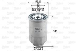 VALEO 587709 | Filtre Mazot-(Toyota Hilux 90 / 05 / Nissan D23 Skystar / Navara 06 / Mitsubishi L200 10 / 14 / Mazda Bt50 06 / Ford Ranger 99-10 2.5D)