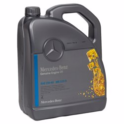 MERCEDES-BENZ A000989860613AAEE | Benz 5W40 Motor Yağı 5 Litre Orijinal (A000989920213AIFE)