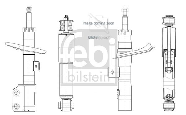 FEBI BILSTEIN 1002592 | Arka Amortisör Mini Cooper R56 R57 09 >