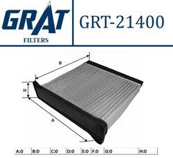 GRAT 21400 | Kabın Filtre-(Mitsubishi :Lancer 04-> / Outlander / Grandıs 03-> L200 Cr 06->)