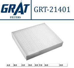 GRAT 21401 | Kabın Filtre-(Mitsubishi: Colt 1.3-1.5 04 > 12)