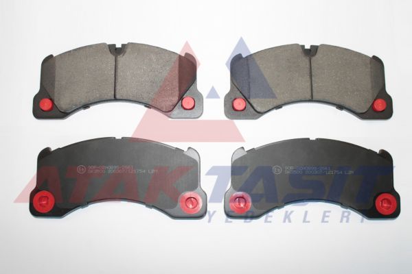 AP 05P1754 | Fren Balata Ön Porsche Cayenne (955) 3.0 TDI 2002-2010 / Cayenne 3.6İ 2002-2010 / Cayenne S 4.5İ V8 2002-2010 / VW Touareg 3.0 V6 TDI 2002-2010 / VW Touareg 2.5 R5 TDI 2002-2010